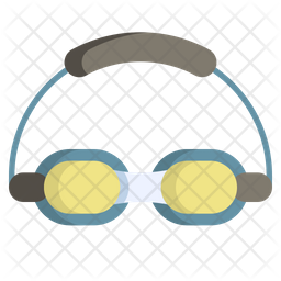 Swimming Glasses Icon - Download in Flat Style