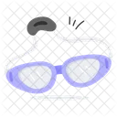 Swimming Glasses Underwater Icon