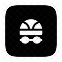 Swimming Goggles Swimming Cap Swimming Pool Icon
