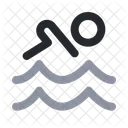 Swimming Pool Water Icon
