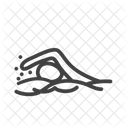 Swimming Swimmer Sport Player Icon