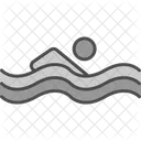 Swimming  Icon