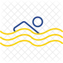 Swimming  Icon