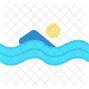 Swimming  Icon
