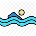 Swimming  Icon