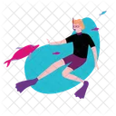 Swimming Pool Water Icon