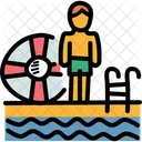 Swimming instructor  Icon