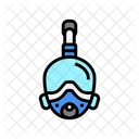 Diving Mask Color Icon
