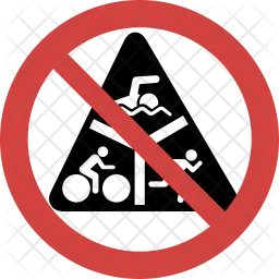 Swimming not allowed  Icon