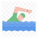 Swimming Person Icon