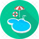 Swimming Pool Beach Holiday Icon