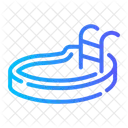 Swimming Pool Water Ladder Icon