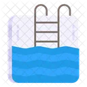 Swimming Pool Ladder Pool Natatorium Icône