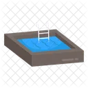 Swimming Pool Ladder Pool Natatorium Icône