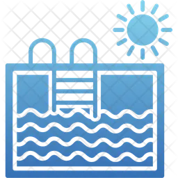 スイミングプール  アイコン