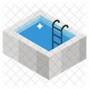 Swimming Pool Water Sports Olympics Game Icon