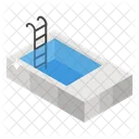 Swimming Pool Exercise Fitness Icon