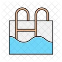 Pool Swimming Stair Icon