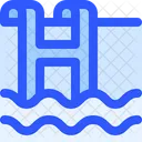 Hotel Service Swimming Pool Icon