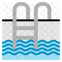 Pool Swimming Sports Swim Summer Staircase Relax Icon