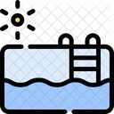 Swimming Pool Water Ladder Icon