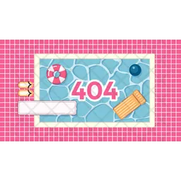 Swimming pool error 404  Icon