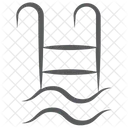 Swimming Pool Lap Pool Pool Ladder Icon