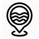 Map Swimming Pool Placeholder Icon
