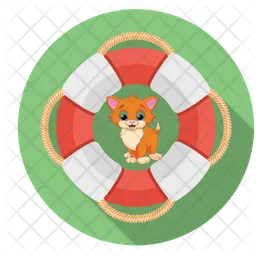 Swimming Tire  Icon