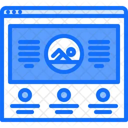 Swimming Website  Icon