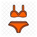 Swimsuit Summer Vacation Icon