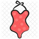 Beachwear Bathing Dress Swimsuit Icon