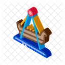 Boat Swing Amusement Icon