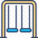 Swing Park Playground Icon
