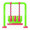 Swing Playground Amusement Park Icon