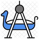 Swinging Boat Amusement Entertainment Icon
