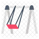 Swings Outdoor Adventure Playtime Joy Symbol