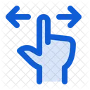 Touch Finger Swipe Icon