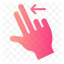 Swipe Left Gesture  Icon