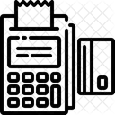 Kreditkarte Debitkarte Elektronik Symbol