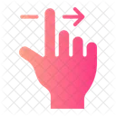 Swipe Right Gesture  Icon