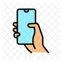 Swiping Phone Finger Swiping Icon
