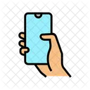 Swiping Phone  Icon