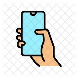Swiping Phone  Icon