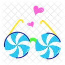 Party Glasses Swirl Glasses Party Specs Icon