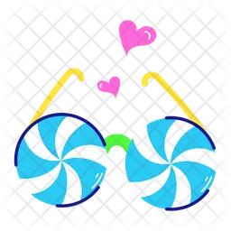 Swirl Glasses  Icon