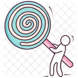 Swirl Lollipop  Icon
