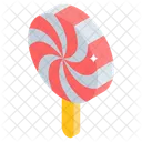 Swirl Lollipop Sweet Sweetmeat Icon