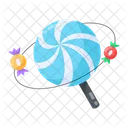 Swirl Lollipop Sweet Lolly Sweet Stick Icon