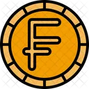 Swiss Coin Cash Icon
